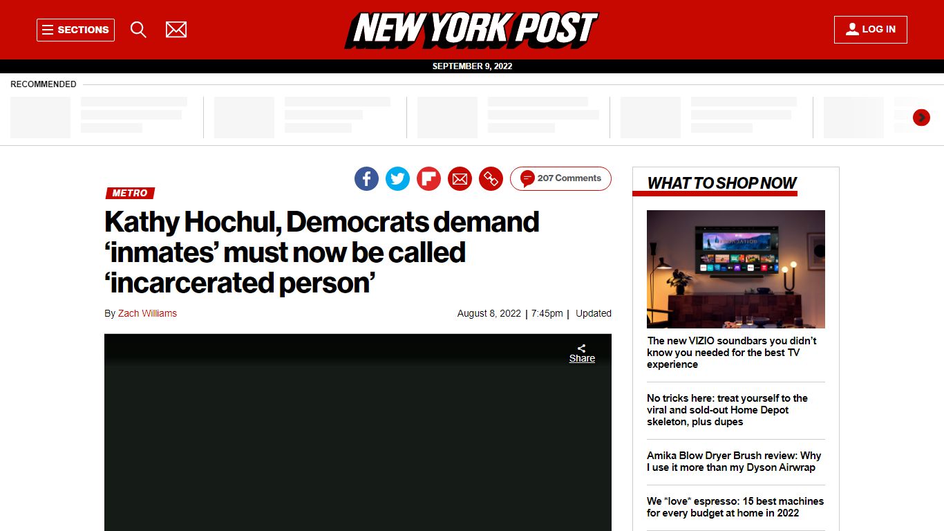 Kathy Hochul, Democrats demand 'inmates' must now be called ...